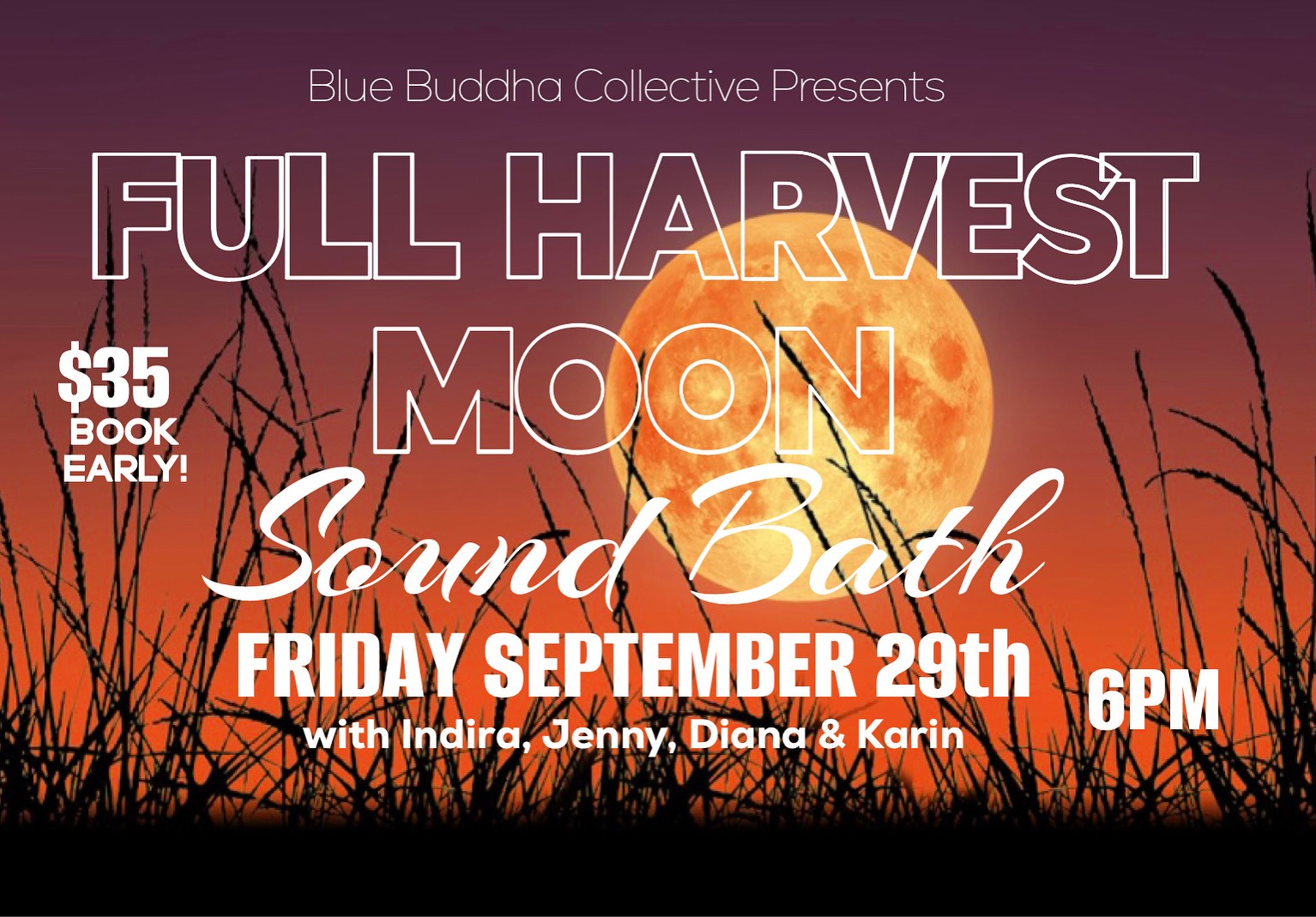 Harvest Full Moon Sound Healing